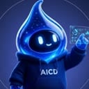 Drop, the AI Content Drop mascot
